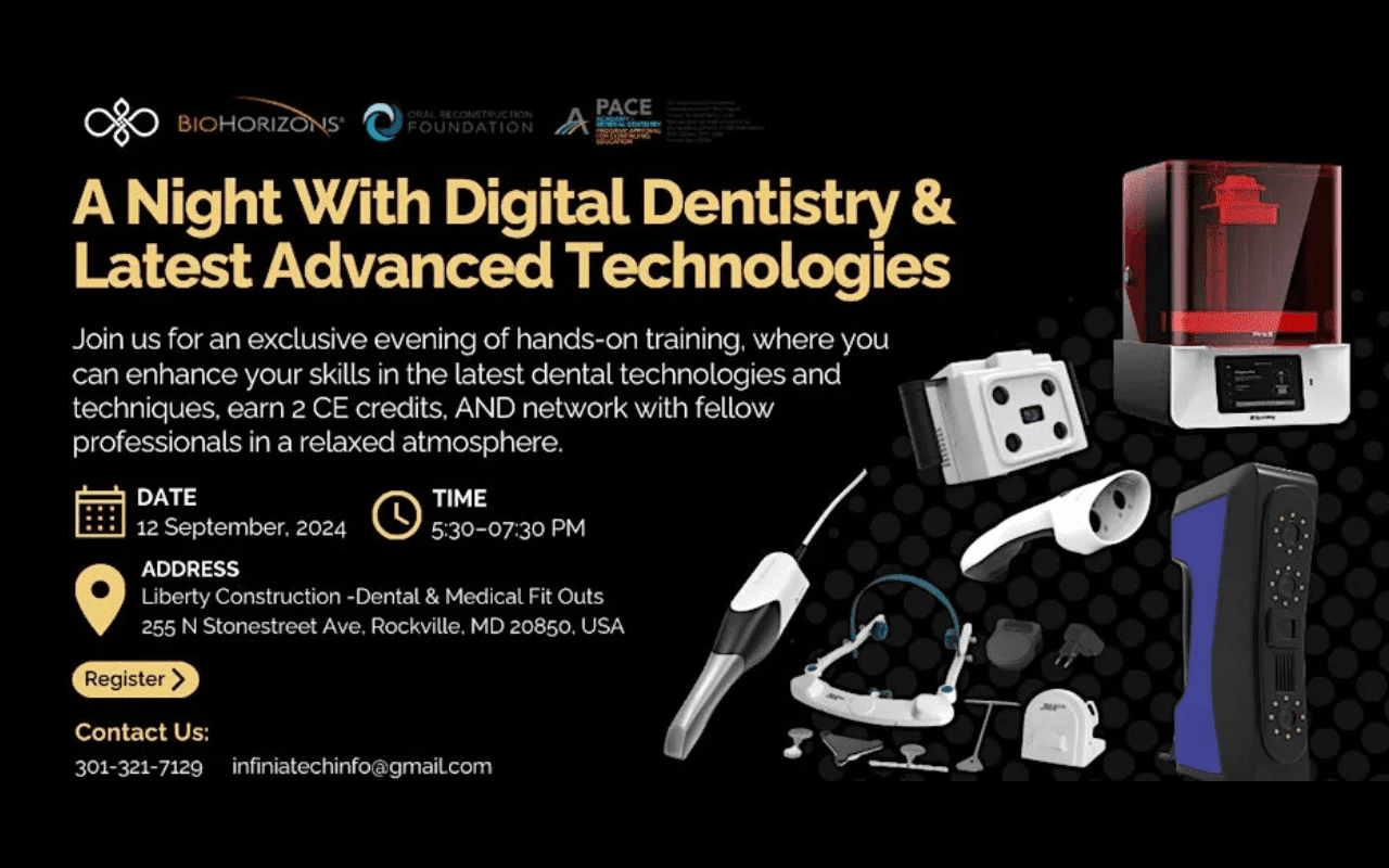 Night with digital dentistry